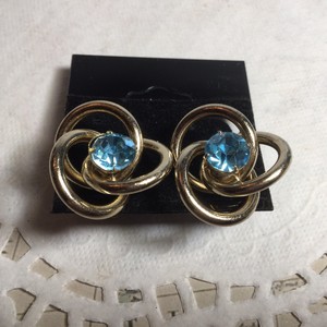coro earrings clip rhinestone signed pair designer pretty