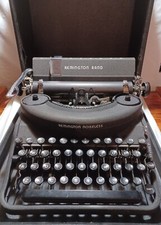 *RARE* 1930's Antique Remington Rand Noiseless Model 7 Typewriter w/ Case thumbnail