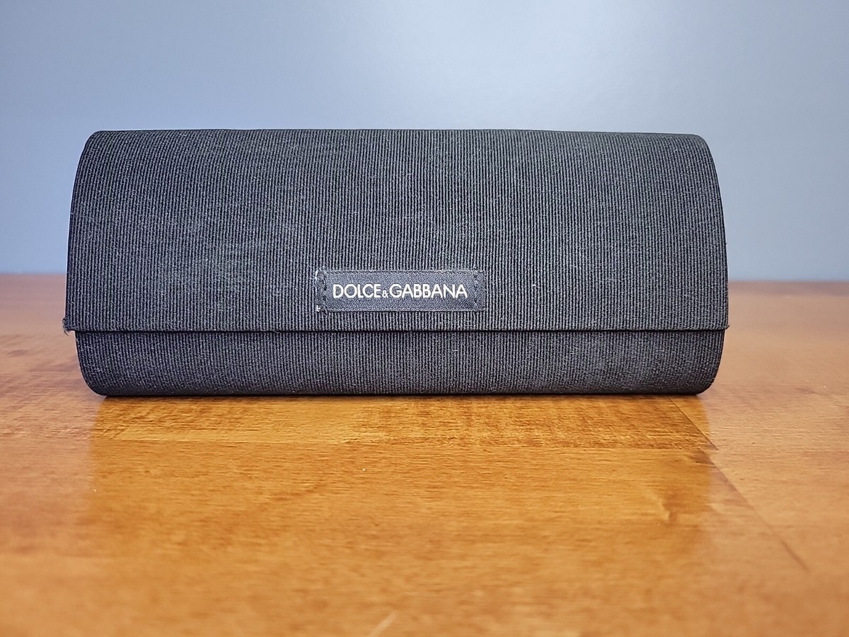 Black Dolce & Gabbana Eye Glasses Sunglasses Case Hardshell 