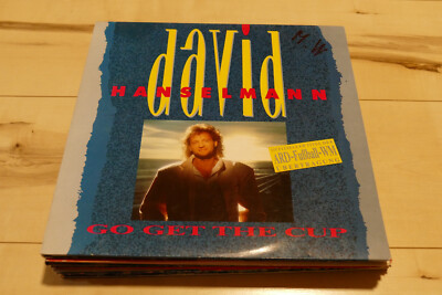 David Hanselmann - Go get the cup (WM '90) - Pop 90s - 12'' Maxi-Single Vinyl LP