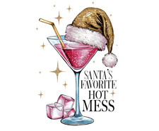 Santa's Favorite, Mouse Pad, Sublimated, Can Personalize/Made to Order mp185 