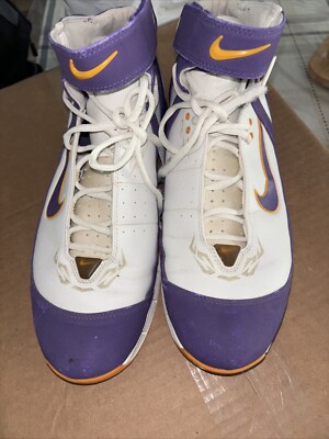 Size 11.5 - Nike Air Zoom Huarache 2K5 Lakers. 310850-151  display picture 1