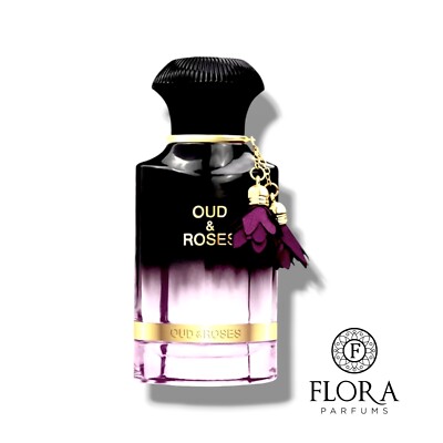 OUD AND ROSES - 60ML - AHMED AL MAGHRIBI - PARFUM DE LUXE ORIENTAL
