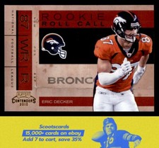 2010 Playoff Contenders Football 25