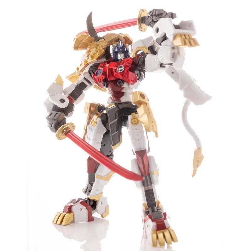 CD-01 White LION FACE OP COMMANDER Lio Convoy Action Figure
