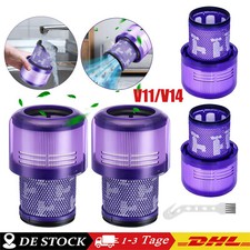 4x Filter Für Dyson V11 Absolute Pro Animal Torque Drive Extra Akku-Staubsauger