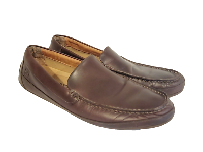 Mens SPERRY TOP SIDER Davenport Brown Venetian Loafers Driving