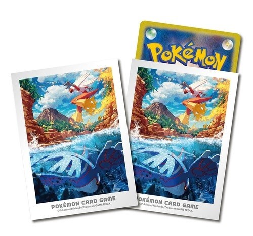 Pokemon Card Kyogre & Blaziken Deck Shield 64 Sleeves | eBay