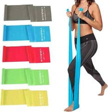 5 Pcs Professional Resistance Bands. Latex-Free, Elastic Band, Work Out Bands, S