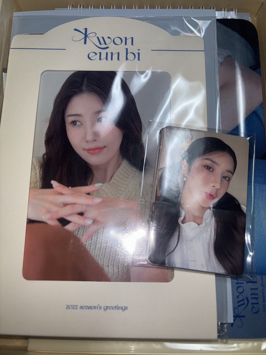 Kwon Eunbi 2022 Season's Greetings Autographed Signed Album IZ*ONE
