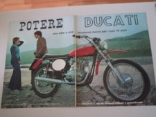 advertising Pubblicità 1971 MOTO DUCATI 125 SCRAMBLER