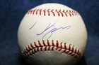 MUNENORI KAWASAKI AUTOGRAPHED BASEBALL IOWA CHICAGO CUBS OML 2016 WORLD SERIES