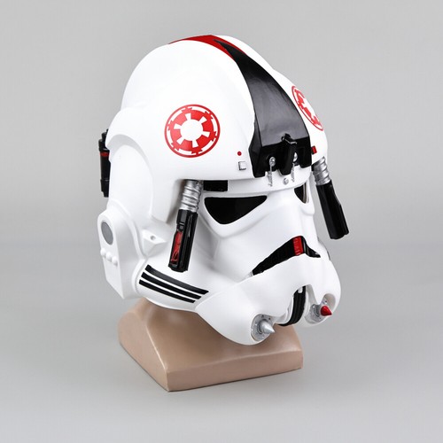 Cosplay Star Wars Empire Strikes Back At Drivers Helmet Halloween Full Head Mask - Picture 4 of 11