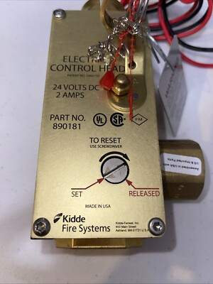 #ad #ad 🔥🔥Kidde WK 890181 200 Electric Control Head 24V New Never Use With Out Box $780.00