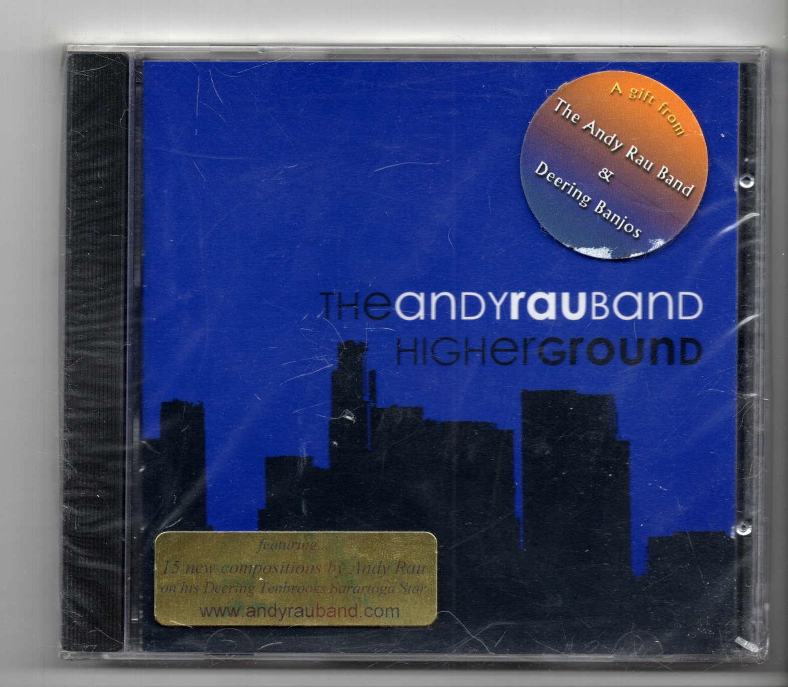 (JO824) Andy Rau Band, The Higher Ground - 2006 Sealed CD