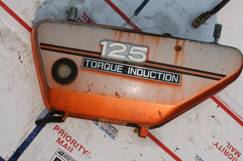 1972 YAMAHA AT-1 125cc OEM OIL RES.. SIDE COVER