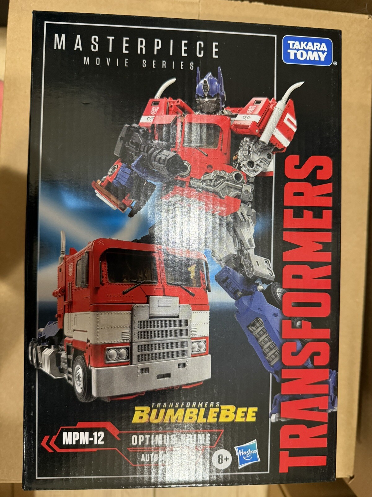 Authentic TRANSFORMERS MOVIE MASTERPIECE SERIES MPM-12 OPTIMUS PRIME HASBRO