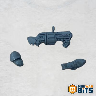 Exaction Squad Arbites Lance Grenade Bits - Warhammer 40k Kill Team