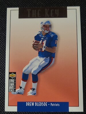 1995 Collectors Choice Update Silver THE KEY Drew Bledsoe Card #U69 Silver SP