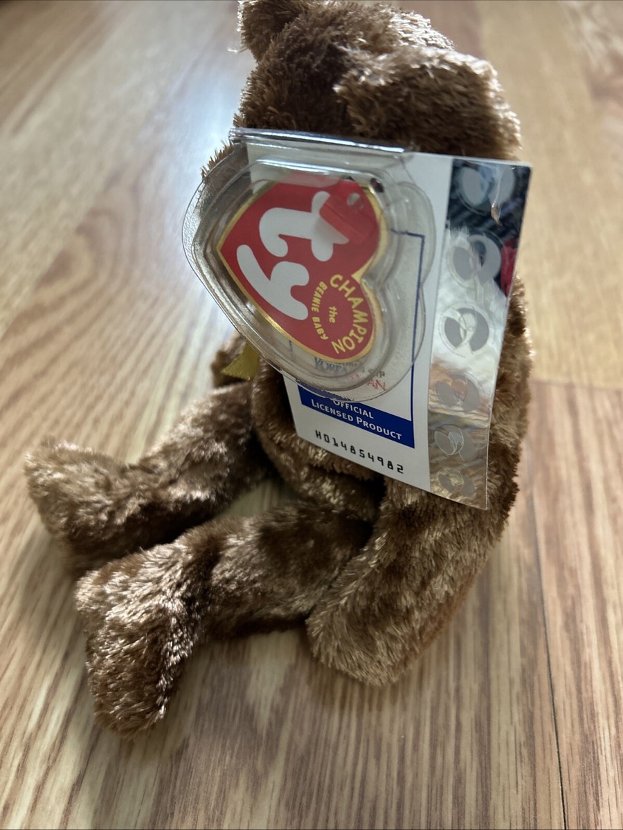 Ty Beanie Baby Champion Bear 2002 FIFA Word Cup for sale online | eBay