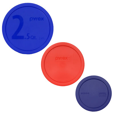 Pyrex Smart Essential 325-PC 2.5qt 323-PC 1.5qt 322-PC 1qt Lids for Mixing Bowls