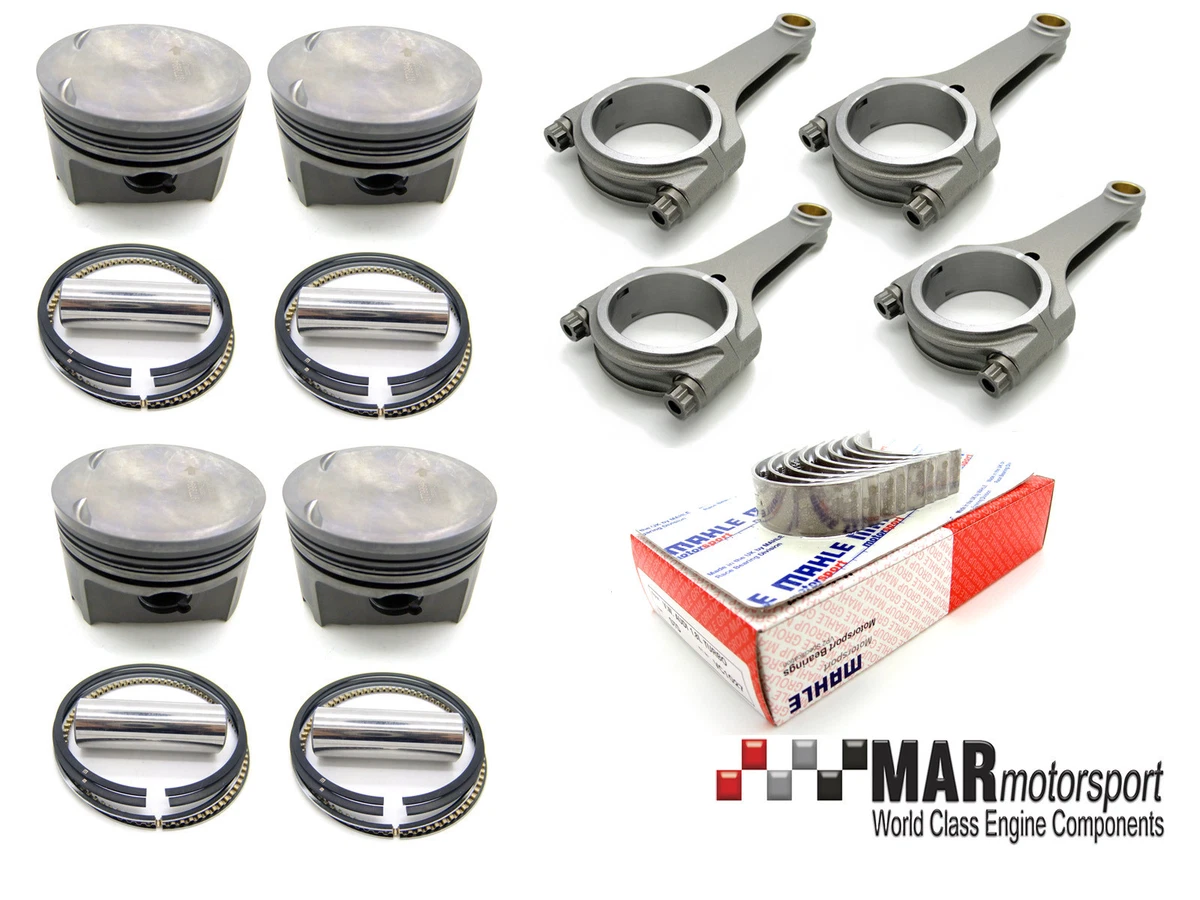 MAHLE forged pistons MAHLE Bearings BW Rods VW 2.0 TFSI belt