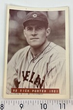 BRA-MAC Photograph Cleveland Indians Dick Porter George Brace 1974 1931 #92