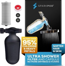 SparkPod Ultra Duschfilter - Duschkopf Wasser...