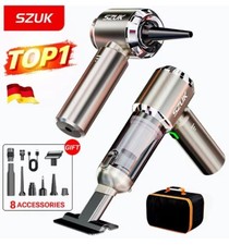 Szuk Handheld Vacuum Cleaner 985000Pa Wireless 3 Speed Brushless Motor German