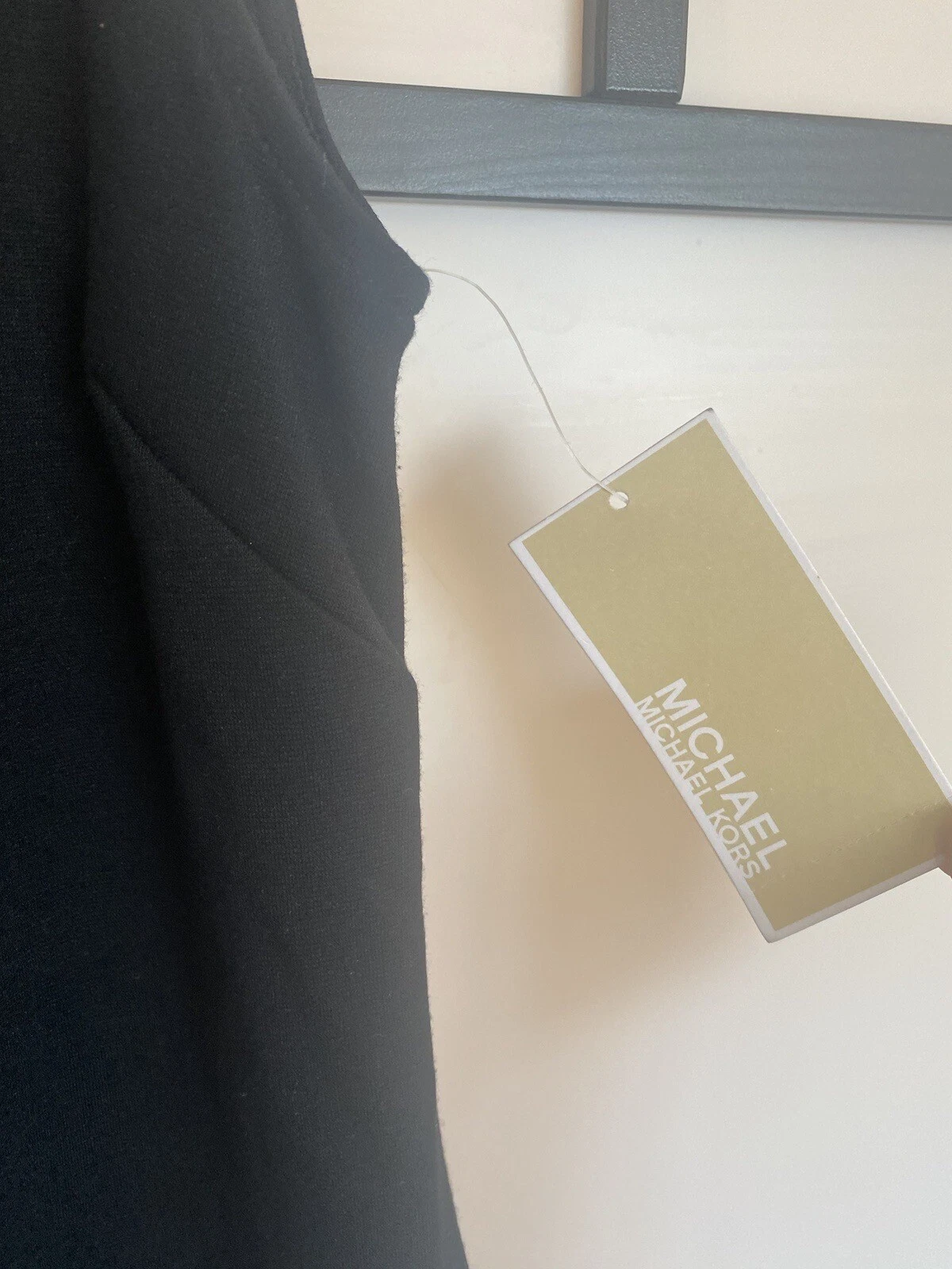 Abito Michael Kors taglia small senza maniche classico nero. Minimalista casual da ufficio