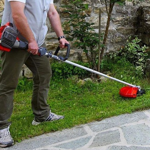 DECESPUGLIATORE A SCOPPIO 52CC TAGLIAERBA RASAERBA TAGLIABORDI PER GIARDINAGGIO - Foto 3 di 9