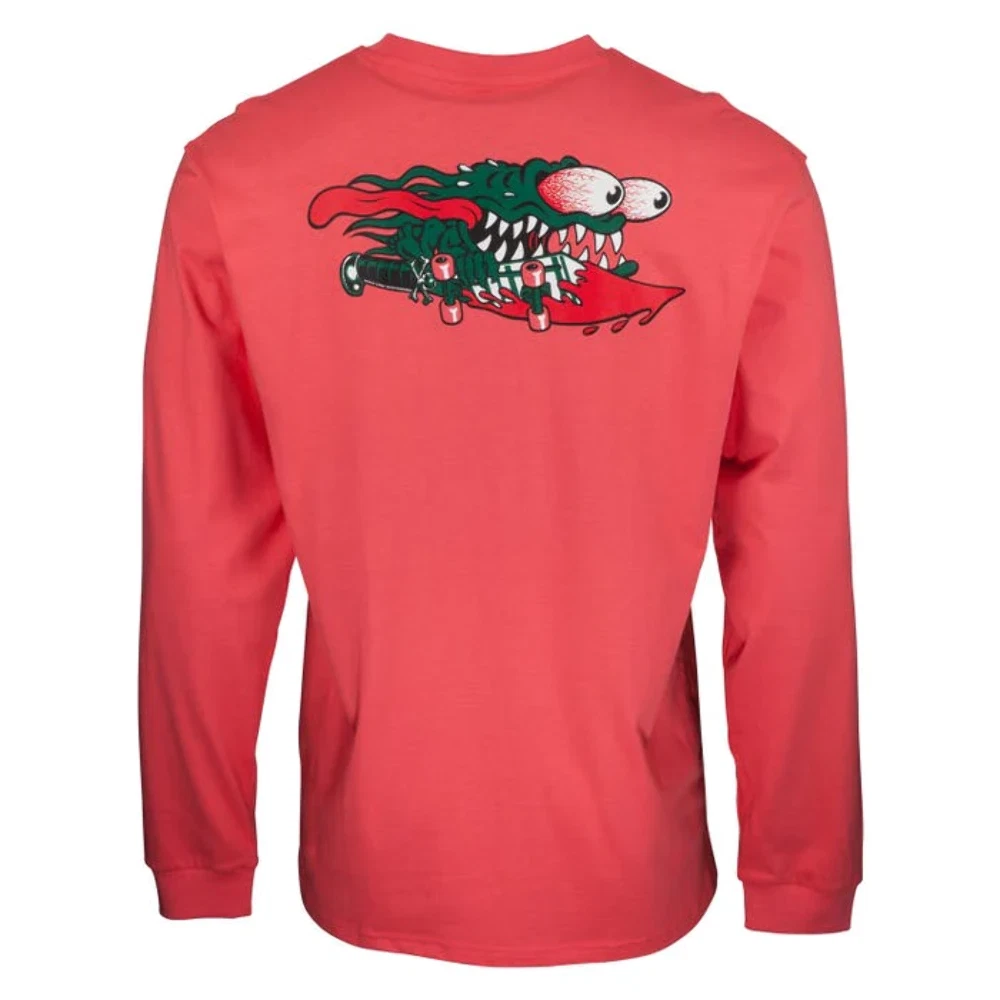 santa cruz red long sleeve