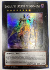 Yugioh! Dingirsu, The Orcust of the Evening Star- Super Rare - RA01-EN040 - NM/M