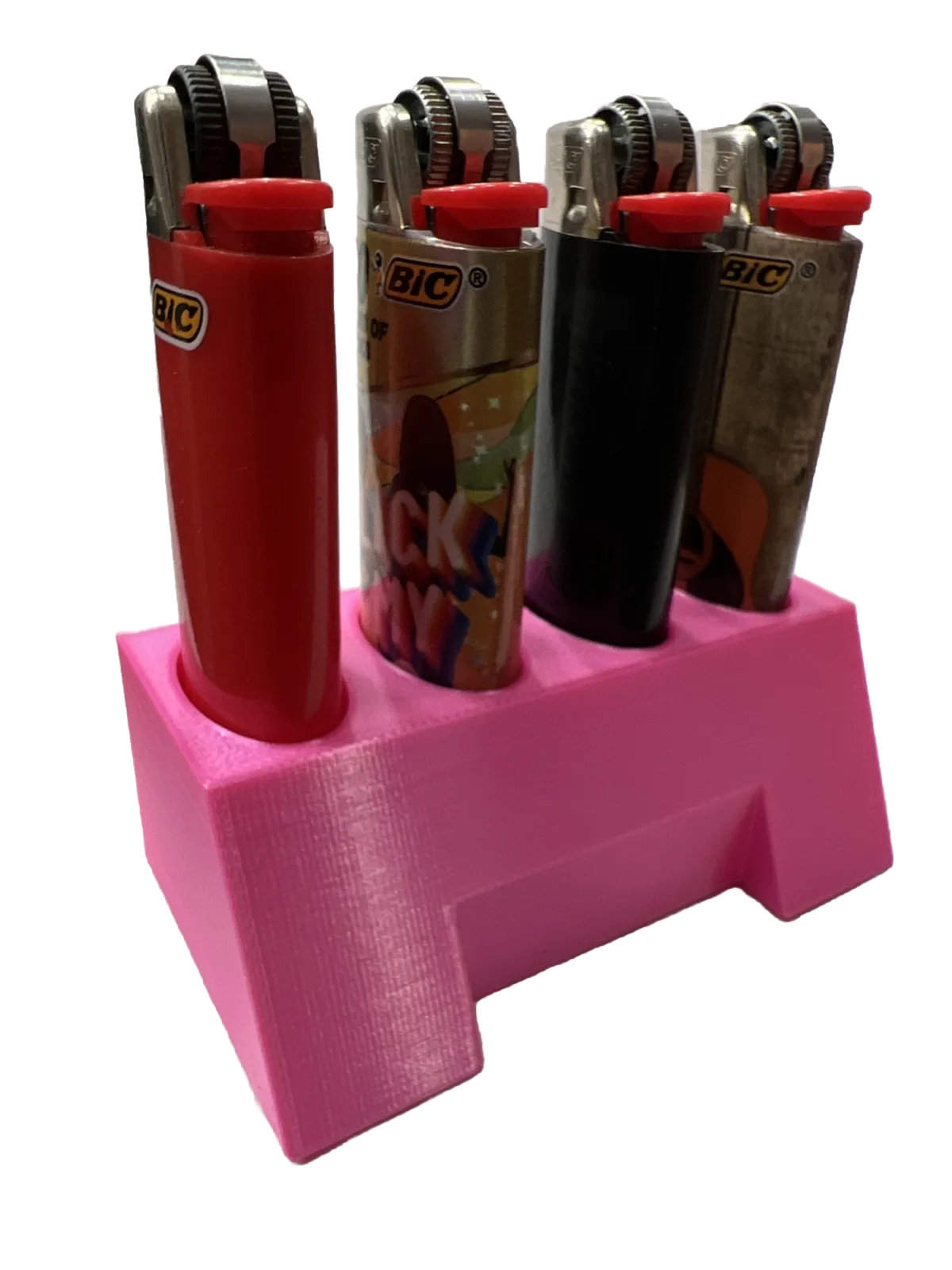 Display Counter Stand Topper Showcase Holder Pink