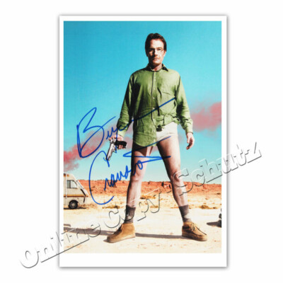 Breaking Bad - Bryan Cranston alias Walter White °  Autogrammfoto   |2|