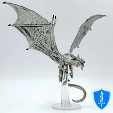 Young Silver Dragon - Return of the Dragons #42 D&D Icons of the Realms