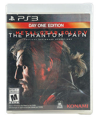 Metal Gear Solid V 5 The Phantom Pain Sony PlayStation 3 Day One Edition Tested