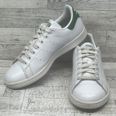 Adidas Originals Stan Smith White Green Sneakers Q47226 Women Size 7