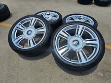 21" Rolls Royce Wraith Ghost Dawn OEM wheels rims tires 5x120 CONTINENTAL