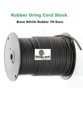 Buna O-ring Cord 1/8" 70 Duro .139 Price for 5 ft
