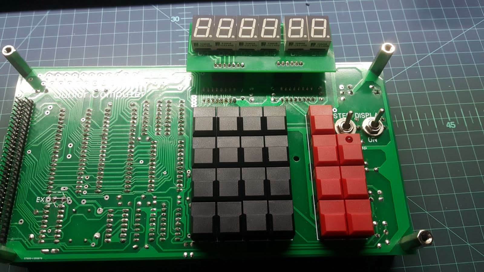 Gerber files for Elektor Junior Computer pcb and related articles.