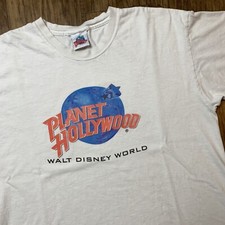 Vintage Planet Hollywood Walt Disney World T Shirt Size XL Graphic USA 90s