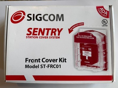 2 Pack SigCom Sentry Station Cover System Front Cover Kit ST-FRC01