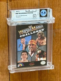 WWF WrestleMania Challenge NES 1990 9.8 Box A+ Seal WATA Rated CGC VGA x New