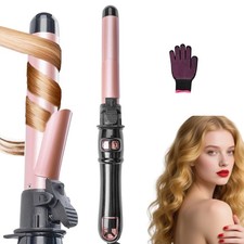 1.1" Automatic Rotating Curling Iron - Rose Gold, Ceramic Tourmaline