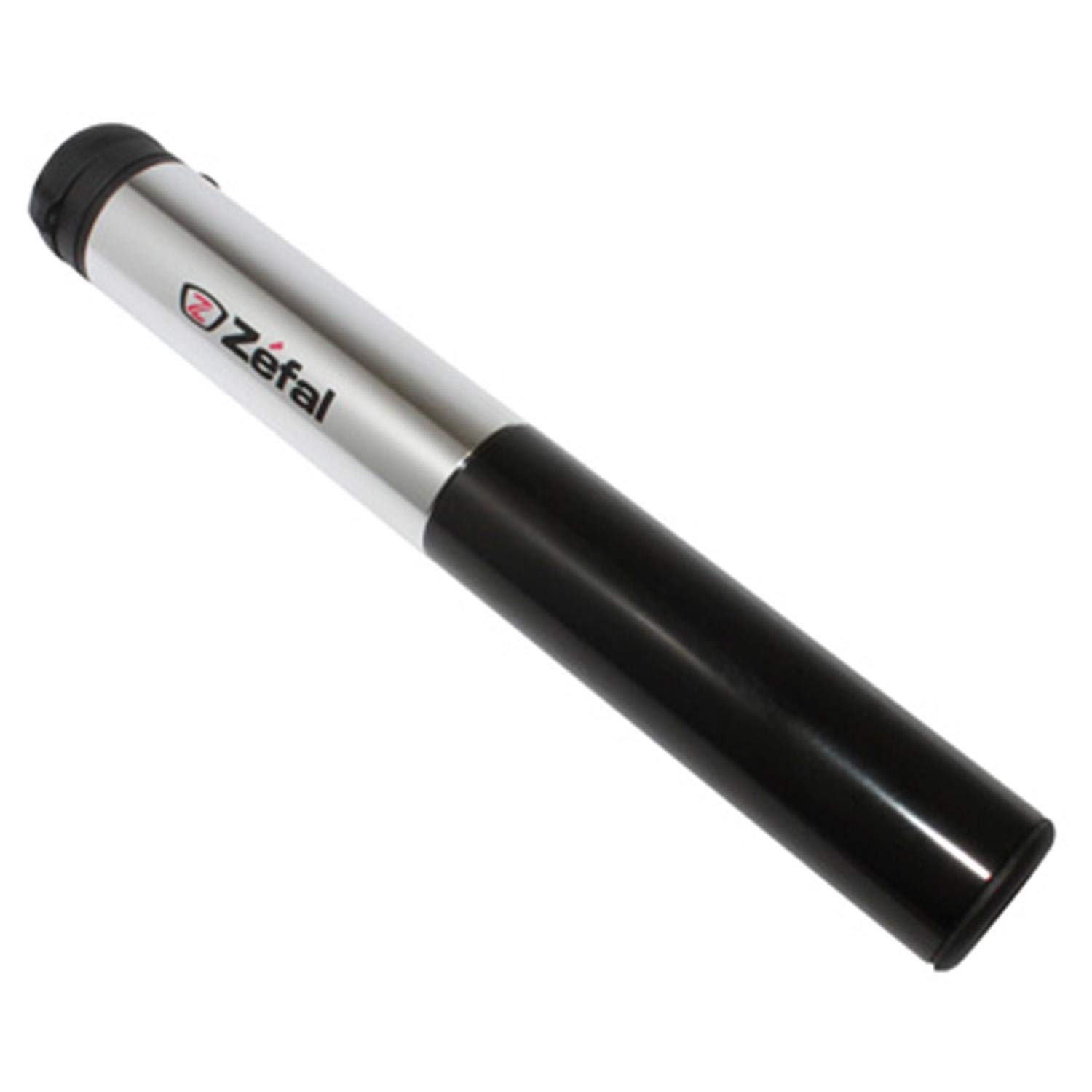 Mini pompe pneumatique FC02 aluminium argenté noir pour pneu