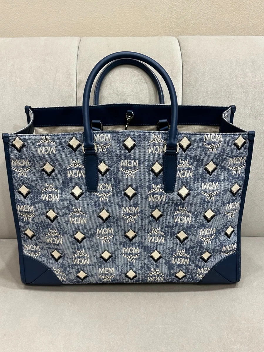 MCM Tote Blue Bags & Handbags for Women for sale | eBay
