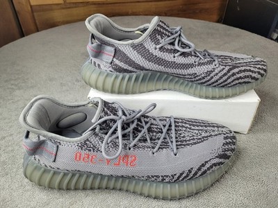 adidas Yeezy Boost 350 V2 Beluga 2.0 Shoes Mens 11.5 Gray Primeknit AH2203