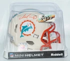 New ListingDAN MARINO Signed Miami Dolphins RETRO Mini Helmet ORANGE Auto BECKETT COA W7156
