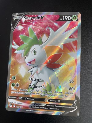 Shaymin V 152/172 Brilliant Stars Full Art Pokémon Pokemon Card English NM